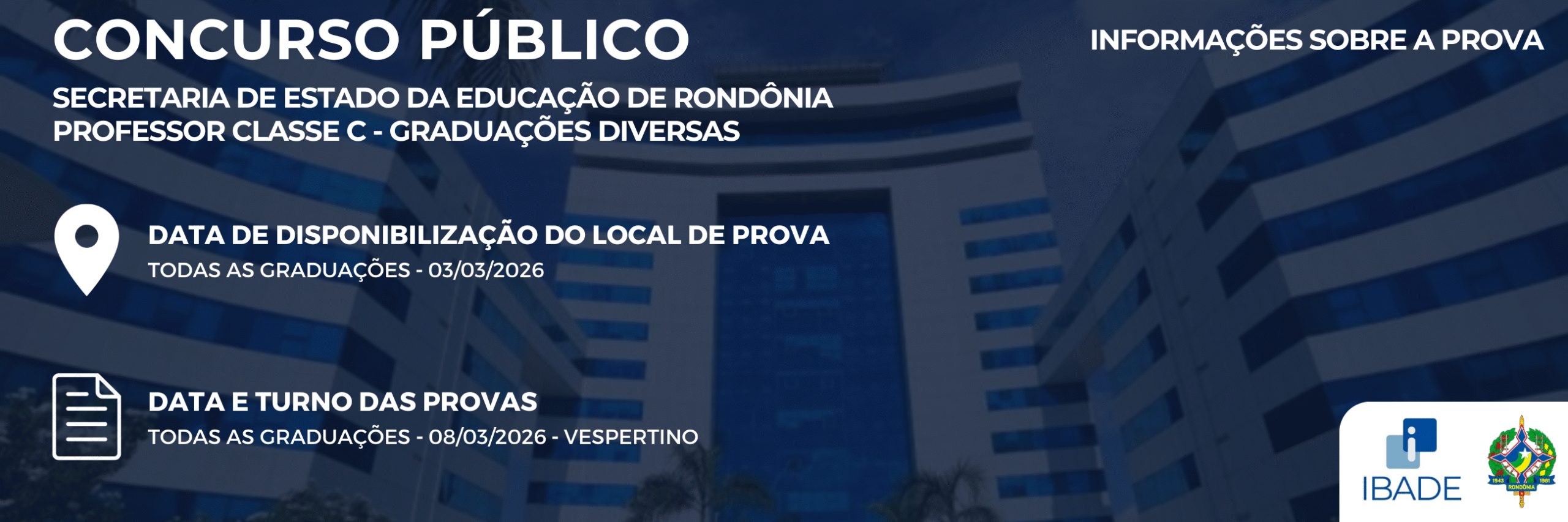Secretaria de Estado da Educação de Rondônia TÉCNICO EDUCACIONAL (8)